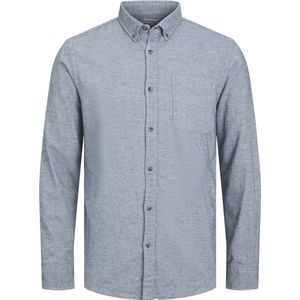 Jack & Jones - Blue Denim Overhemd - 100% Katoen