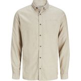 Jack & Jones - Jjeclassic Melange - Overhemd - Hoogwaardig - Gebreide Stof