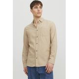 Jack & Jones - Jjeclassic Melange - Overhemd - Hoogwaardig - Gebreide Stof