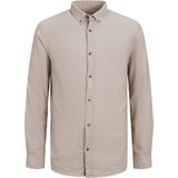 Jack & Jones - Jjeclassic Melange - Overhemd - Hoogwaardig - Gebreide Stof