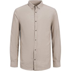 Jack & Jones - Jjeclassic Melange - Overhemd - Hoogwaardig - Gebreide Stof