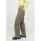 Jxkendal - Cargo Broek - Groen - Geweven Stof - Regular Fit