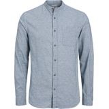 Jack & Jones Langarmhemd JJEBAND MELANGE SHIRT LS SN