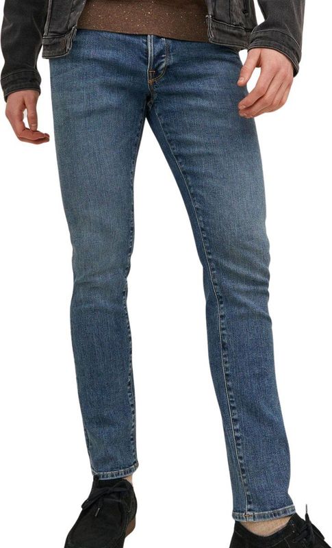 JACK & JONES JEANS INTELLIGENCE Slim Fit Jeans JJIGLENN JJFOX Blue Denim