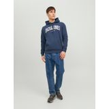 Jack & Jones, Heren, Sweatshirts & Hoodies, Blauw, Maat: M