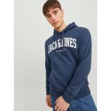 Jack & Jones, Heren, Sweatshirts & Hoodies, Blauw, Maat: M