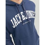 Jack & Jones, Heren, Sweatshirts & Hoodies, Blauw, Maat: M