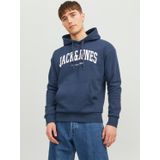 Jack & Jones, Heren, Sweatshirts & Hoodies, Blauw, Maat: M