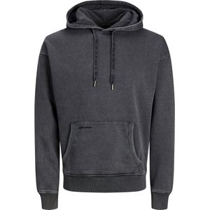 JACK & JONES - Drew - Hoodie - Zwart - Katoenmengsel met Capuchon