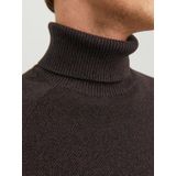 JACK & JONES - Hill Knit - Pullover - Bruin Melange - Katoen
