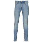 JACK & JONES - Skinny Fit Jeans - Denimblauw - Katoen met Stretch