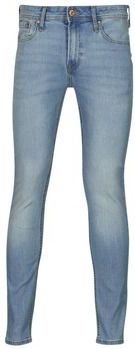 JACK & JONES - Skinny Fit Jeans - Denimblauw - Katoen met Stretch