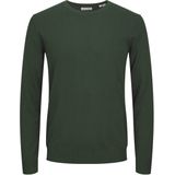 JACK & JONES - Emil - Pullover - Groen - Viscosemengsel met O-hals