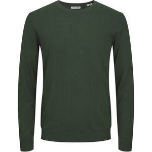 JACK & JONES - Emil - Pullover - Groen - Viscosemengsel met O-hals