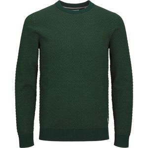 JACK & JONES - Atlas Knit Crew Neck - Pullover - Groen Melange