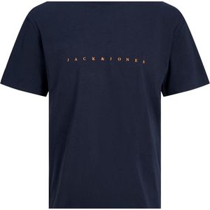 Jack & Jones - JJESTAR JJ TEE SS NOOS - Shirt - Dark Navy - Katoen