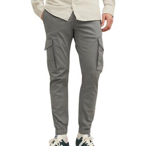 Cargo Broek - Groen - 78% Katoen, 20% Gerecycled Katoen, 2% Elastaan