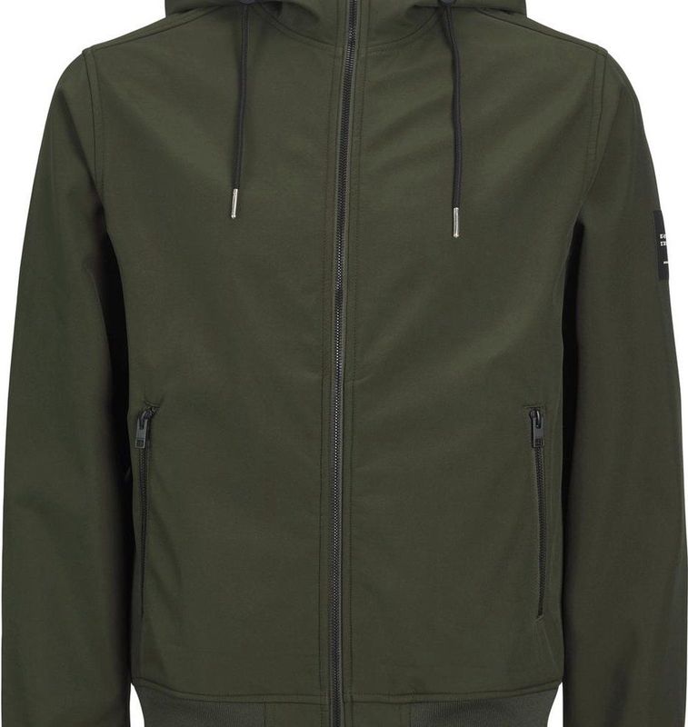 Jack & Jones Softshell Jas - Comfortabel en Waterafstotend - Voor Heren