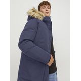 Jack & Jones - Parka - Groen - Waterafstotend - Imitatiedons