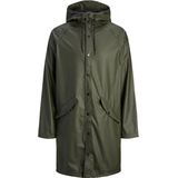 Regenjassen - Donkergroen - 100% Polyester - Waterdicht met Ventilatieopeningen