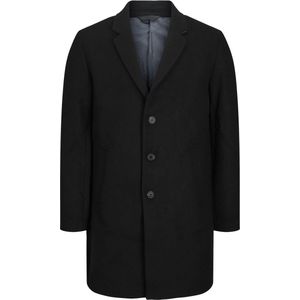 Bestseller A/S JJEMORRISON Wool Coat SN wollen jas, zwart, M, zwart, M