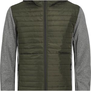 Hybridejas - Gequilt - Winddicht - Capuchon - Lange Mouwen - Korte Lengte