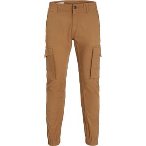 JACK & JONES Paul Lake Cargo loose fit - heren cargo broek - okergeel