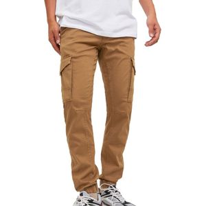 JACK & JONES Paul Lake Cargo loose fit - heren cargo broek - okergeel