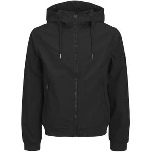 Jack & Jones Blouson Softshell Plus Oversize Biker Blouson Übergangs JJEBASIC JJEBASIC SOFTSHELL HOOD NOOS PLS