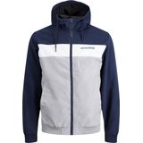 Jack&jones - Jjerush Hood Bomber Noos Pls - Heren - Buitenjassen
