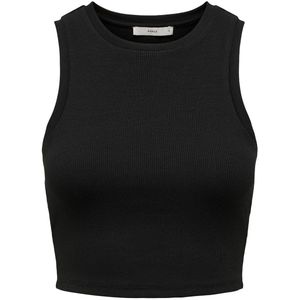 Only - ONLVILMA - Tanktop - Zwart - Mouwloos - Slim Fit