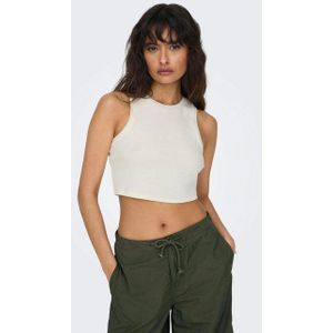 Onlvilma - Tank Top - Groen - Mouwloos - O-hals - Slim Fit