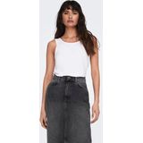 Only - Tanktop - Kleur White - Materiaal Regular Fit