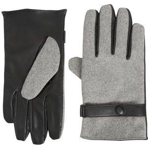 JACK&JONES JACLATHI Gloves Handschoenen voor heren, grijs, S/M, grijs, S/M