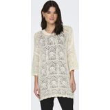 Only - ONLBEACHIE LIFE SS LOOSE O-NECK Kleding - Cloud Dancer - Breisel