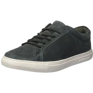 JACK & JONES Heren Jfwgalaxy suède sneakers, Combu Green, 45 EU