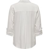 Only - Blouse - Snow White - 100% Viscose - Regular Fit