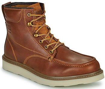 Jack & Jones Jfwaldgate Moc Leather Boot Sn Veterlaarzen voor heren, Cognac.