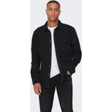 Only & Sons - ONSBANE DENIM - Overhemd - Grijs - Regular Fit