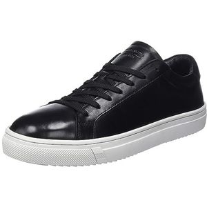 JACK & JONES Jfwradcliffe Leather Noos Sneakers voor heren, Antraciet