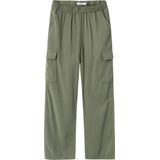 Baggy Broeken - Rechte Broek - Blauw - Viscose/Polyester