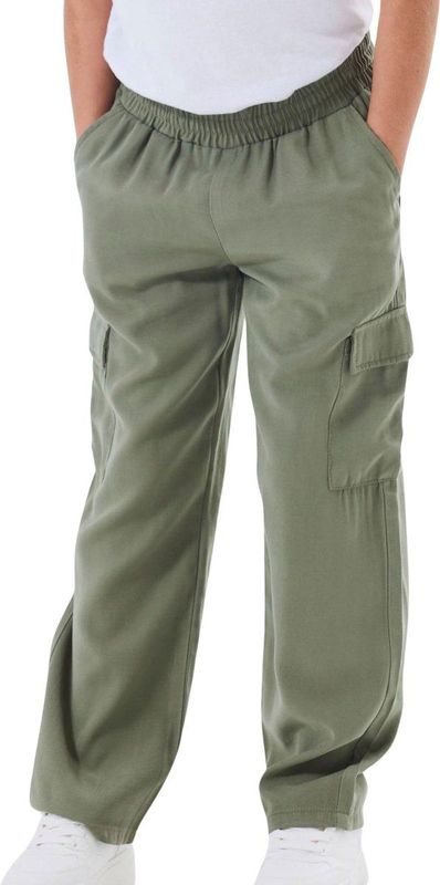 Baggy Broeken - Rechte Broek - Blauw - Viscose/Polyester