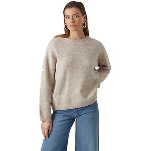 AWARE - Gebreide Pullover - Groen - O-hals - Lange Mouwen