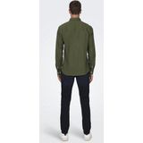 Overhemd - Katoen - Ronde Zoom - Lange Mouw - Regular Fit