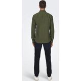 Overhemd - Katoen - Ronde Zoom - Lange Mouw - Regular Fit