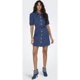 Only Denimjurk Med Blue - Korte Mouwen, Riem in Taille