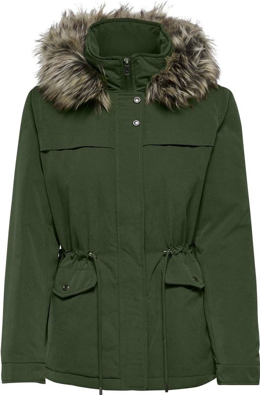 Only - ONLNEWSTARLINE AW PARKA CC OTW - Parka Jas - Kaki