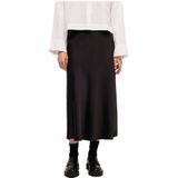 Selected - Lena - Midi Rok - Hoge Taille - 97% Gerecycled Polyester