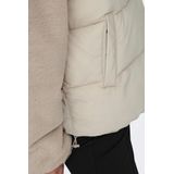 Only - WANJA - Gewatteerd Damesjack - Zwart - Polyester