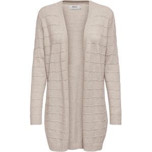 ONLY - ONLKATIA LS STRUCT OPEN CARD - Vest - V-Hals - Lange Mouwen